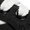 black, variant on Men's Black & White Chunky Platform Sneakers with Geometric Accent, Casual Streetwear Shoes