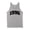 Grey, variant on 1996 College Style Tank Top Unisex Large White