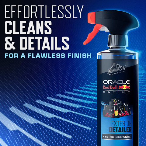 Armor All Podium Series Exterior Car Cleaning Kit with Bonus Victory Lap Air Freshener, Developed with Oracle Red Bull Racing, 3-Piece Bundle