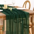 thumbnail image 4 of Table Runner DeZerlor, gasa verde esmeralda, 120 cm, paquete de 4, 4 of 7