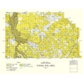 thumbnail image 3 of DOI 24x20 Black Modern Framed Museum Art Print Titled - Steens Mountain North Oregon - DOI 1970, 3 of 5