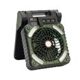 thumbnail image 2 of Ventilador de camping con energía solar y linterna LED: ¡5200 mAh de energía recargable!, 2 of 11