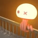 thumbnail image 5 of Luz nocturna linda para niños, luces nocturnas portátiles para guardería de medusas con clip de trípode flexible, 5 of 6