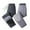 Grey, variant on Men Winter Thermal Lined Casual Trousers Thickened Cold Weather Comfort Everyday Wear Outdoor Activities Warm Pants Work Pants for Men Solid Casual Outdoor Pants Straight Type Trousers