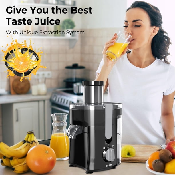 Toytexx Centrifugal Juicer Machine, 2-Speed Fruit and Vegetable