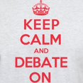 thumbnail image 3 of CafePress - Keep Calm Debate Light T Shirt - Men's Classic Graphic T-Shirt, 3 of 4