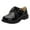 Black, variant on Povozer Little Boys' Lace-Up Dress Shoes Closed Round Toe(White,2 Big Kids)