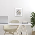 thumbnail image 2 of Pressed Bathroom Botanicals Gray Framed Print Under Glass, design by Lettered and Lined, 2 of 10