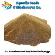 Brine Shrimp Artemia Eggs, Premium Grade 90% Hatch Rate from the Great Salt Lake, Utah, USA…2oz Bottle