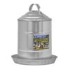 GALVANIZED POULTRY FOUNTAIN 2 GALLON