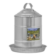 GALVANIZED POULTRY FOUNTAIN 2 GALLON