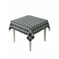 thumbnail image 2 of Green Beige Buffalo Plaid Tablecloth Square Table Cloth 54x54, Waterproof Outdoor Table Cloth Covers Decorative Table Protector, Farmhouse Checkered Washable Table Cover for Kitchen Dinning Party, 2 of 8