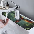 thumbnail image 7 of Kdxio Flying Parrots In Jungle Pattern Non-Slip Diatom Mud Faucet Drain Pad,Self Absorbent Mat for Kitchen Sink for Variety Kitchen & Bathroom Countertops, 7 of 7
