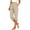 Khaki, variant on Hurxie Women’s Capri Pants – Pull-On Tummy Control Capris with 4-Way Stretch, Pockets for Women Khaki,2XL