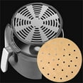 thumbnail image 5 of SMihono Kitchen Organizers and Storage 100PCS Oil Absorbing Paper Perforated Paper For 8 Inch Air Fryer Streamer Pans Kitchen Gadgets Must Have 2023, 5 of 5