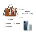 thumbnail image 5 of SCARLETON Crossbody Bag Top Handle Satchel Purses for Women H2065, 5 of 6