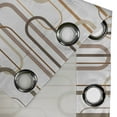 thumbnail image 4 of Ambesonne Grommet Curtain, , 50"x60", Taupe Tan and Coconut, 4 of 5