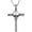 Skul-1, variant on Gothic Punk Skull Cross Pendant Necklace, Stainless Steel Adjustable Chain for Men & Women, Dark Elegant Everyday Jewelry