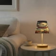 thumbnail image 6 of WOBOGO A Cute White Polar Bear Table Lamps Bedroom 3-Speed Dimmable Farm Style with Fabric Shade for Reading and Home Office, 6 of 8