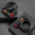 thumbnail image 1 of LJNYFDC Secure Bike Lock Bike Lock with Tail Light High Security Heavy Duty 5 Digit Re settable Combination Bike Cable Lock with Taillight, 1 of 7