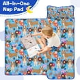 thumbnail image 4 of Basset Hound Dog and Flower Toddler Nap Mats for Kids Preschool,Sleeping Mat Bag or Kids,Toddler Sleeping Bag,Toddler Nap Mat or Daycare, 4 of 6