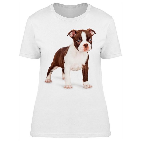 Side View, Terrier Puppy T-Shirt Women -Image by Shutterstock, Female XX-Large