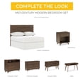 thumbnail image 5 of Novogratz Otis Mid-Century Modern Console Table, Dark Walnut, 5 of 14