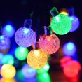 thumbnail image 1 of Solar Bubble Ball Light String LED Crystal Ball Lantern Outdoor Garden Wall Tree Light Lawn Lantern, 1 of 6
