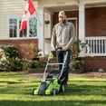 thumbnail image 2 of Greenworks 40v 16" 2in1 Cordless Lawnmower, 2 of 6
