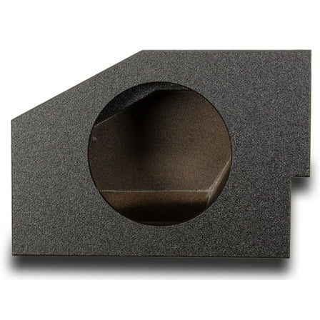 Fits Dodge Ram 02-15 Quad - Crew Truck Single 10" Sub Box Enclosure Rhino Coated