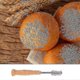 thumbnail image 4 of Bread Proofing Basket Set Of 2 With Kit-round And Ovel Bread Baking Bowl -bread Lame- Dough Scraper, 4 of 5