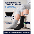 thumbnail image 2 of Special Essentials Diabetic Socks Crew for Men & Women – 6 Pairs of Non-Binding Moisture-Wicking Neuropathy Socks, 2 of 7
