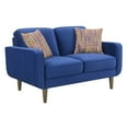 thumbnail image 6 of Wallace &amp; Bay Holland Velvet Loveseat, 6 of 7
