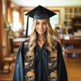 thumbnail image 6 of Zufioo Grim Coffee Skull Print Graduation Shawl Ribbon, Graduation Ribbon for Male and Female Graduates-Sharp Corner, 6 of 7