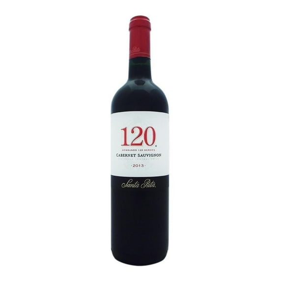 Vino Tinto Santa Rita 120 Cabernet Sauvignon 750 ml