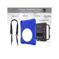 thumbnail image 7 of iPad 2 Case iPad 3 Case iPad 4 Case Cover Heavy Duty Shockproof Protective Cover with Rotable Hand Strap Kickstand and Shoulder Strap, 7 of 7
