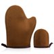 thumbnail image 1 of piezas con guantes marrones aplicador para cara y cuerpo., 1 of 5