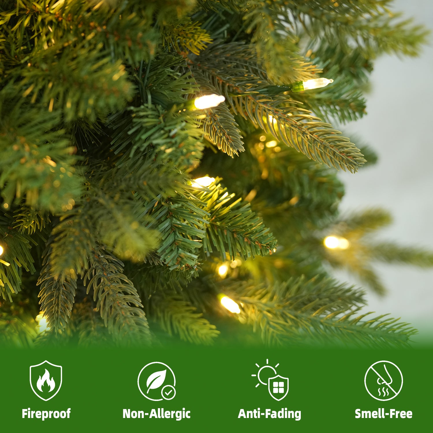 Vivatrees 3ft Pre-Lit Potted Christmas Tree photo 8