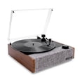 thumbnail image 1 of Open Box Victrola VTA-74-WLN Eastwood II 3-Speed Bluetooth Record Player W/Audio-Technica Cartridge & Built-in Speakers, Walnut, 1 of 1