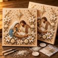 thumbnail image 6 of DIY Jesus Pearl Art Kit, 3D Special Shape Diamond Painting for Adults, Religious Wall Art Frame, Christian Mosaic Craft Kit, Christ Pearl Gem Painting Crafts, 6 of 7