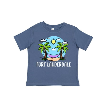 

Inktastic Summer Vacation in Fort Lauderdale Gift Toddler Boy or Toddler Girl T-Shirt