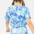 thumbnail image 4 of AherBiu Kid Teen Girls Clothes Workout Tops Lightweight Tie-Dye Sports Tshirt Short Sleeve Activewear Tees, 4 of 6