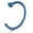 Blue, variant on 5 Pcs Fake Piercings Face Nose Ring Hoop 316L Surgical Steel Clip-on Fake Nose Ring Lip Ring Ear Cuff Fake Septum Ring for Body Jewelry