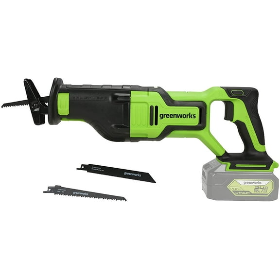 Greenworks 24V Brushless Reciprocating Saw, Battery Not Included 3601302AZ