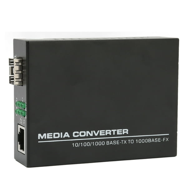 Convertidor de medios, convertidor de medios Convertidor de medios de fibra Gigabit SFP Convertidor de medios Ethernet de fibra elaborado con cuidado
