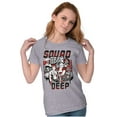thumbnail image 4 of Kanji Street Fighter Squad Deep Women's T Shirt Ladies Tee Brisco Brands L, 4 of 5