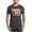 Charcoal, variant on - Proud Dad Of A Soldier White And Gold Men's Eco Sport T Shirt - Men's Dark Eco Sport T-Shirt
