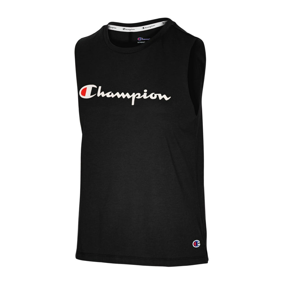 Champion - Champion Womens Muscle Tank, XXL, Black, XXL, Black ...