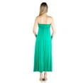 thumbnail image 3 of 24seven Comfort Apparel Maternity Strapless Maxi Dress, 3 of 3