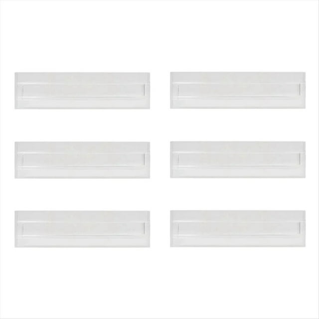 6 Organizadores Divisores de Cajones, Ajustables, 8 cm de Alto, Ampliables de 27,5 A 52 Cm, Organizador de Cajones de Cocina